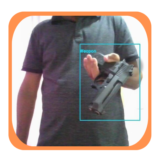 Detecção de arma — exemplo 4