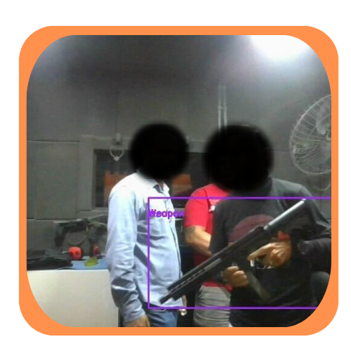 Detecção de arma — exemplo 6